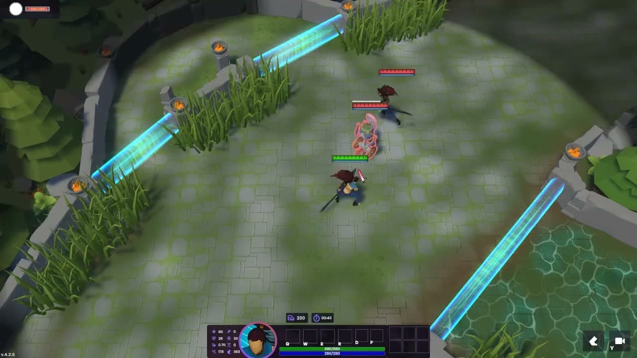 SPACING MELEE - Isolated
