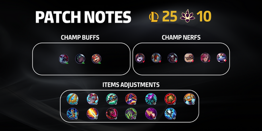 LOL PATCH NOTES 25.10