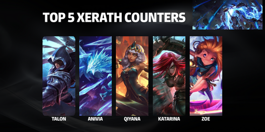 TOP 5 XERATH MIDLANE COUNTERS