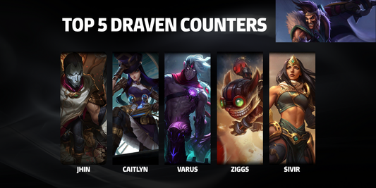 TOP 5 DRAVEN COUNTERS ADC