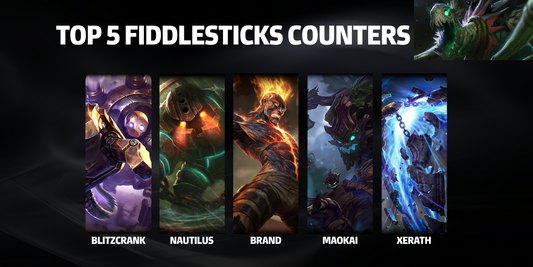 TOP 5 FIDDLESTICKS COUNTERS SUPPORT