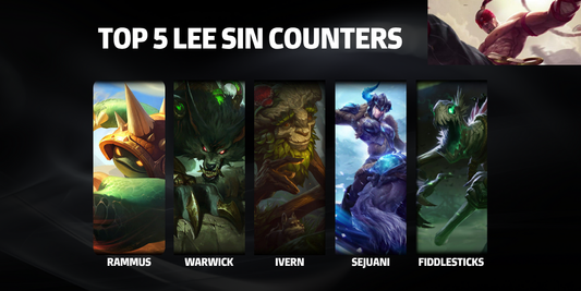TOP 5 LEE SIN JUNGLE COUNTERS